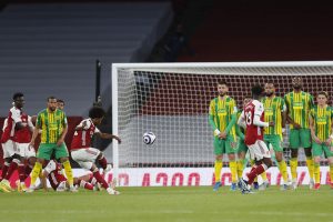 Vòng 35 Ngoại hạng Anh: Arsenal 3 – 1 West Brom