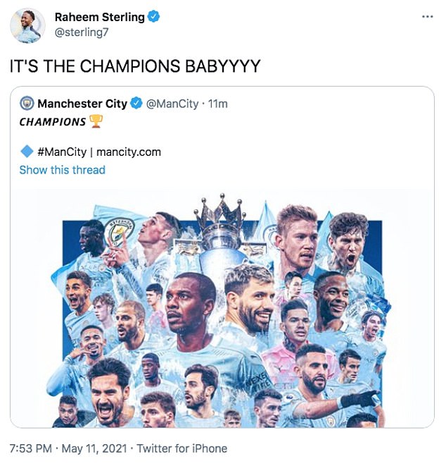 Manchester City lên ngôi vô địch Ngoại hạng Anh