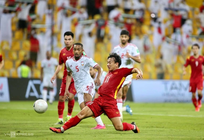 Việt Nam 2-3 UAE, lần đầu vào vòng loại cuối cùng World Cup 2022